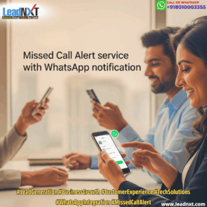 Missed Call Alert Service with Whatsapp API