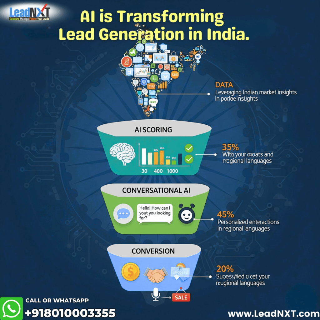AI is Transforming Lead Generation in India.