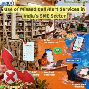 Use of Missed Call Alert Services in India's SME