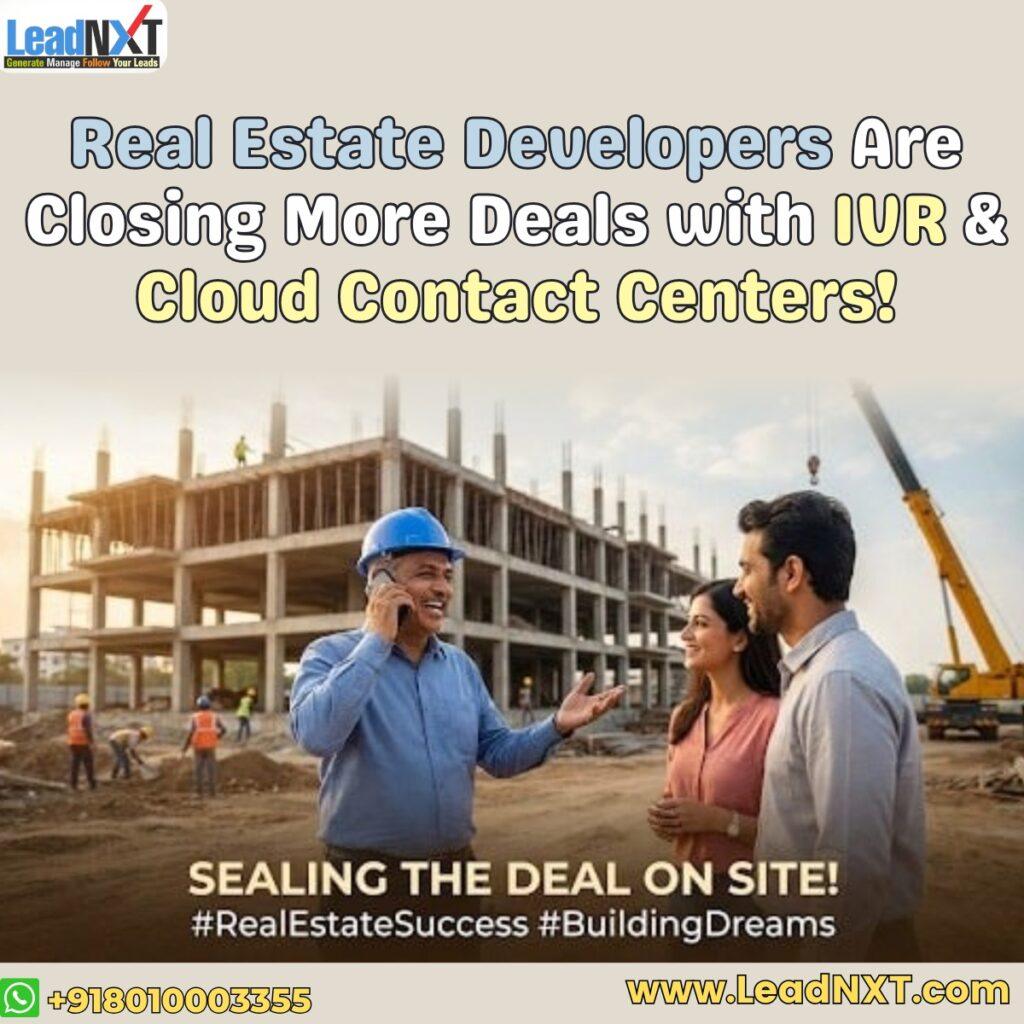 Real estate developers taking advantage of cloud contact center and IVR 7 Real Estate Developers Are Closing More Deals with Cloud Contact Centers!