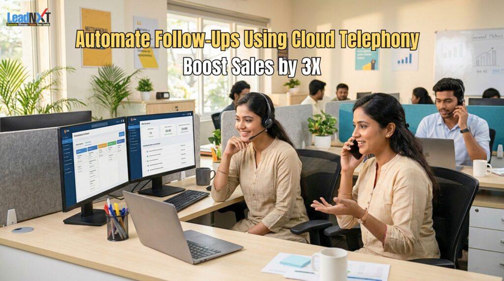 Automate Follow-Ups Using Cloud Telephony Boost Sales by 3X