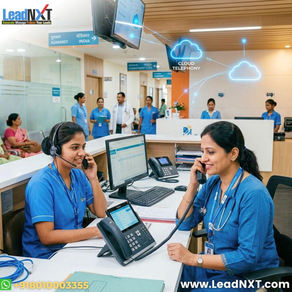 Cloud Telephony for Healthcare Clinics & Hospitals in India – A Complete Guide