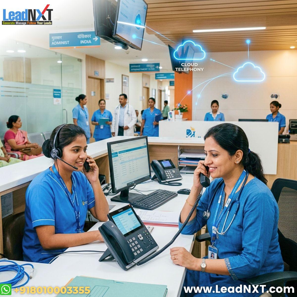 Cloud Telephony for Healthcare Clinics & Hospitals in India – A Complete Guide