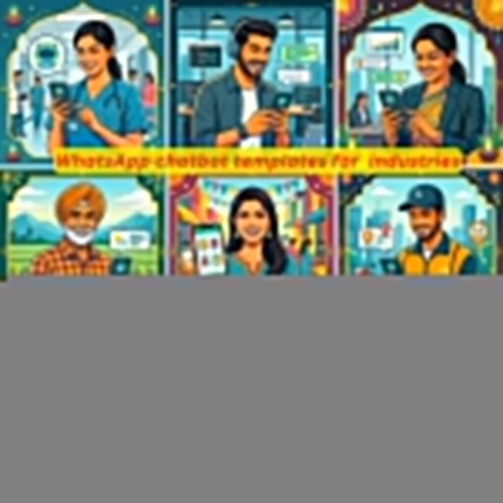 WhatsApp Chatbot Templates for 10 Industries
