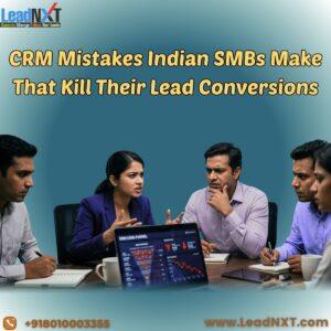 5 CRM Mistakes Indian SMBs Make That Kill Their Lead Conversions