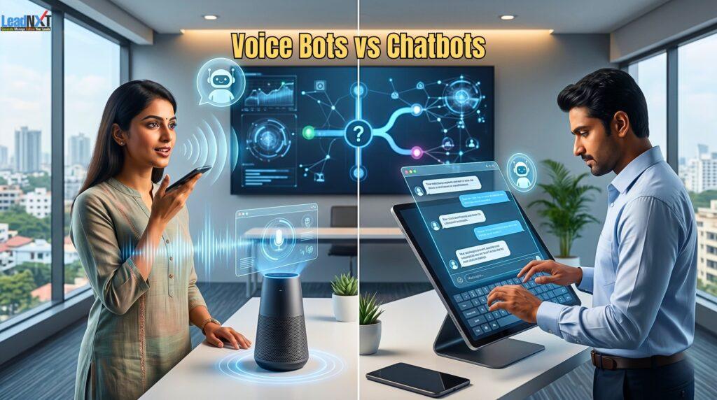 Voice Bots vs Chatbots